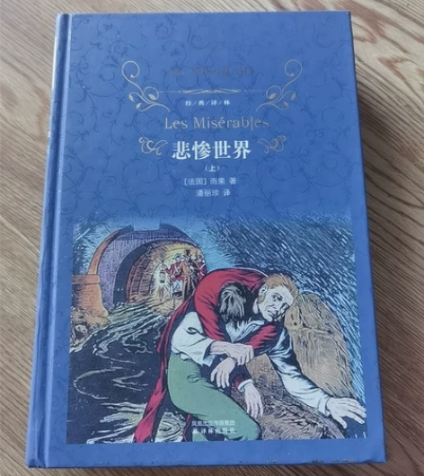 自家买的悲惨世界上下册,没看过,没有笔迹,...