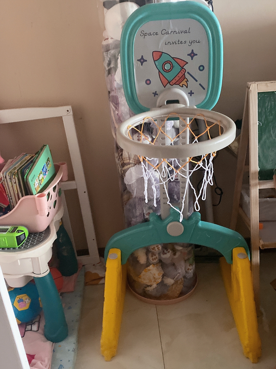 儿童可升降篮球架室内家用投篮框