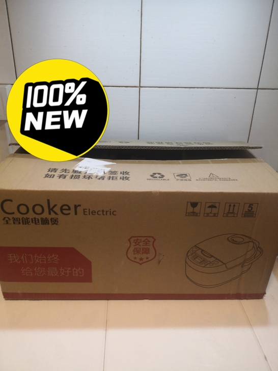 智能电饭煲   全新红三角智能电饭煲，双内...