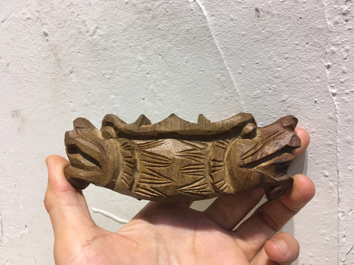 手工木雕 毛笔架 文房器