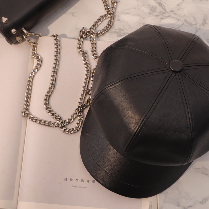 八角帽，带抽绳，可以调节大小，全新，一次没...