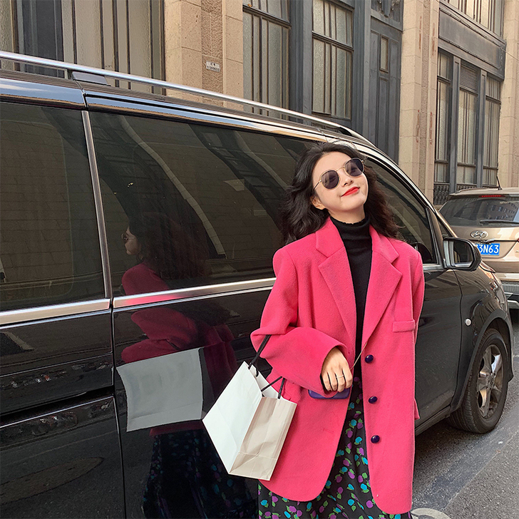 范智乔 毛呢外套