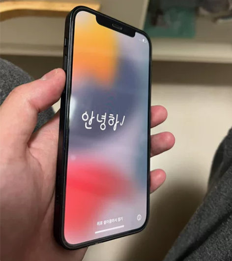 自用苹果12  国行黑色， 电池84，原机...