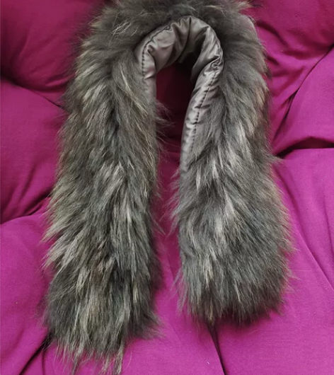 男士羽绒服真毛领 7个扣眼 包邮价格直接拍...