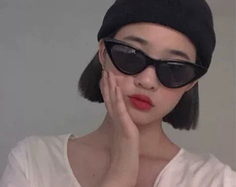 短款园顶针织帽子女冬韩版百搭学生纯色毛线帽...