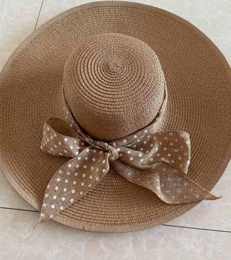 夏季大沿遮阳草帽,沙滩帽 感兴趣的话点“我...