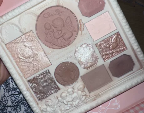 「cheerflor天使浮雕」眼影盘腮红高...