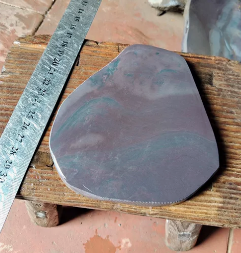 端砚老岩坑仔 石品有天青，火捺，散白，青花...