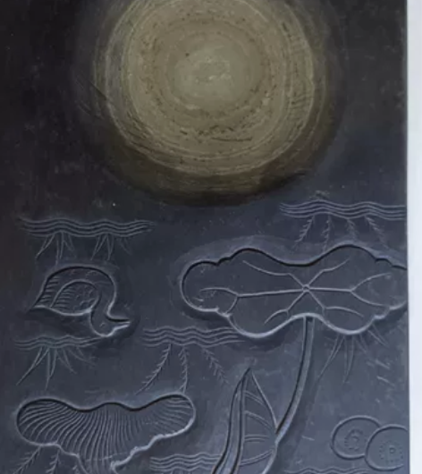 以前收藏的一块端砚，大清康熙三十九年制，重...