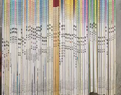 二手包邮人教版高中语数英语物理化生政历地全...