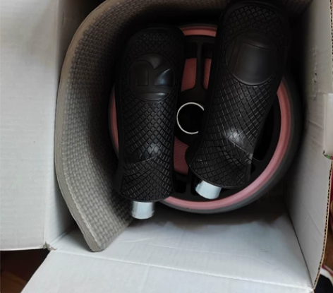 李宁健腹轮，99新，用过两次！40元，自提...