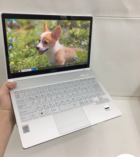 珍珠白 富士通笔记本 2K高清 触摸屏 1...