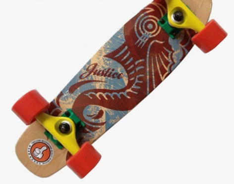 沸点滑板 Justice 木质小鱼板/香蕉...