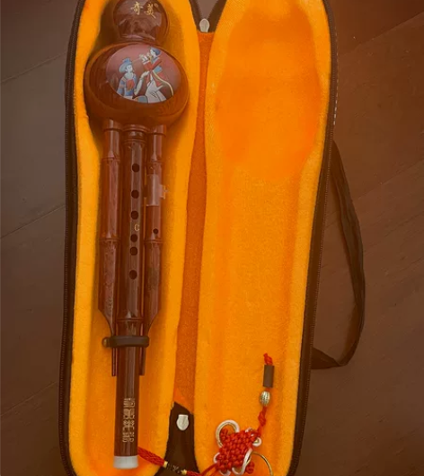 葫芦丝 九成新 C调降B调，成人儿童入门！...