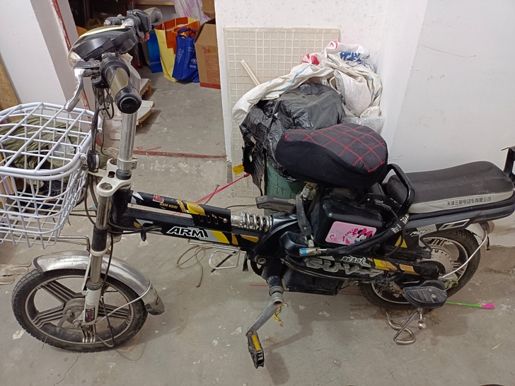 三枪电动车，车子质量不错，新换的电池，48...