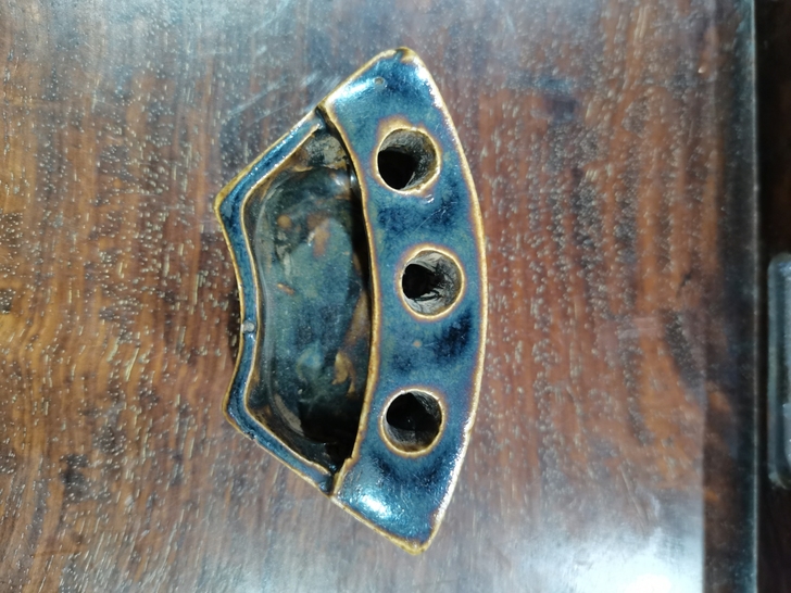 清代文房毛笔叉，尺寸见图。