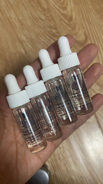 特价包邮4个科颜氏美白淡斑精华小样4ml4个