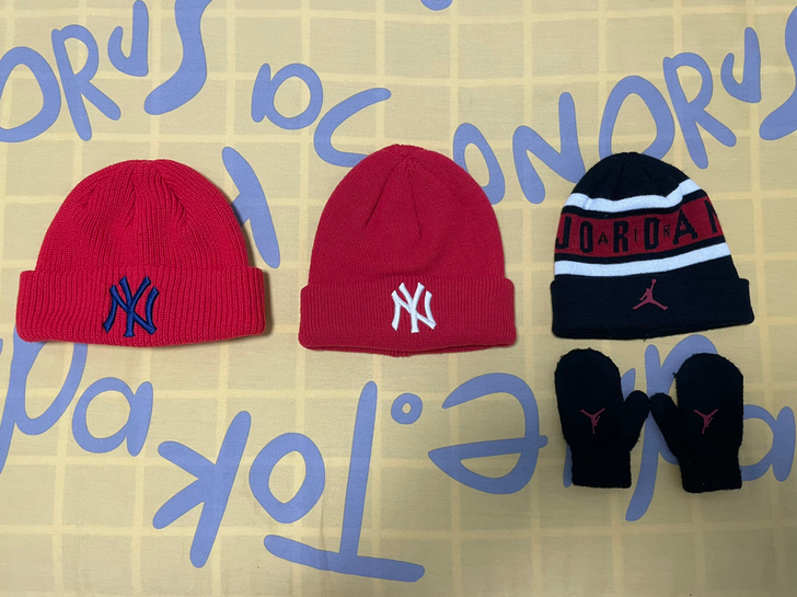 MLB乔丹儿童毛线帽尺码两岁到八岁都可以带...