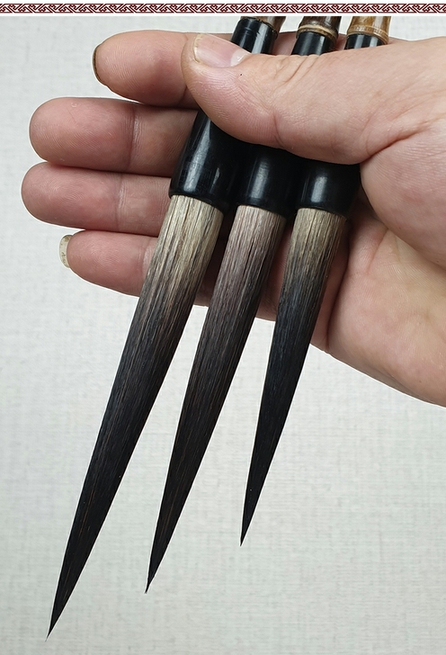 闲置亏本出！熊毫长峰毛笔21元包邮价！不接...