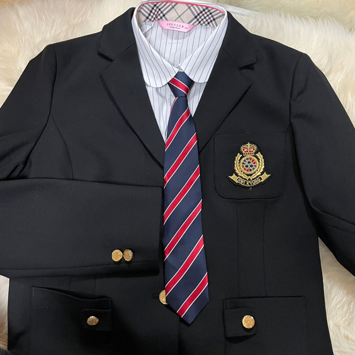 【现货】领带 惠圣女高/孝子中学 ， 韩制