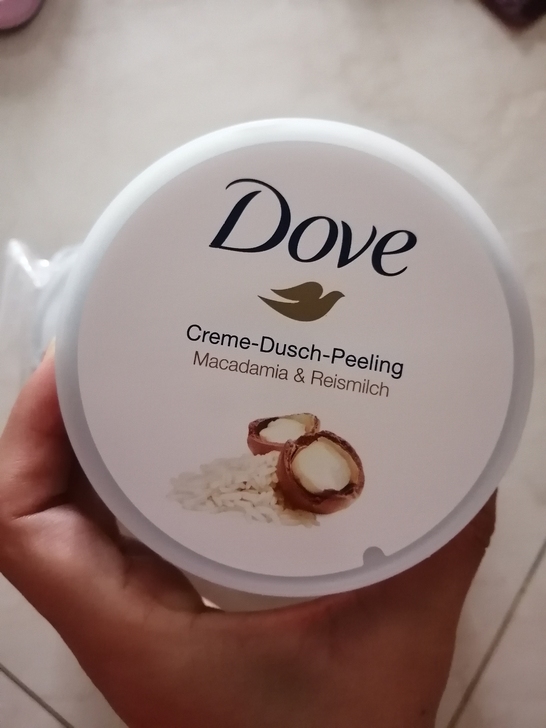 海淘现货 多芬Dove磨砂膏坚果味225m...