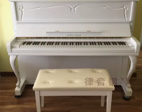 韩国原装二手钢琴英昌U121NCO白色钢琴...
