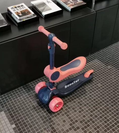 优比儿童滑板车1-3-6岁宝宝踏板12岁小...