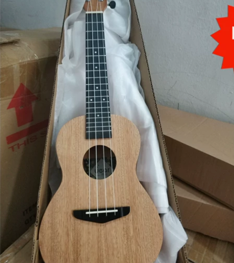 全新23寸！单板桃花心木尤克里里亏本价甩卖...