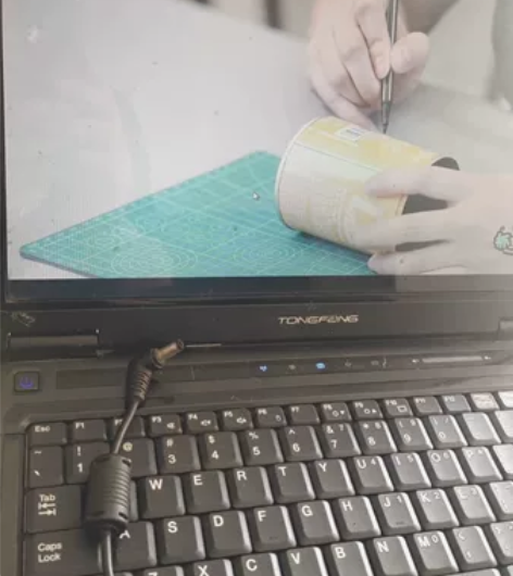 清华同方笔记本  电池能用两小时，网课神器...