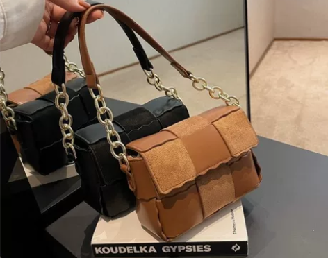 手提小包包女秋冬2022新款时尚单肩韩版饼...