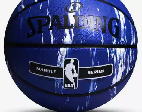 正品斯伯丁篮球室内室外耐磨橡胶水泥地彩色比...