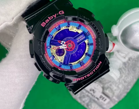 卡西欧BA110 黑彩虹 爆款配色 8新 ...