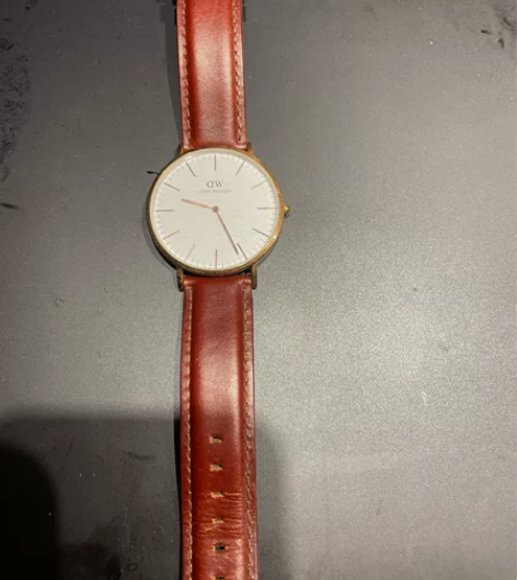 dw 丹尼尔惠灵顿男表，1200入，戴过几...