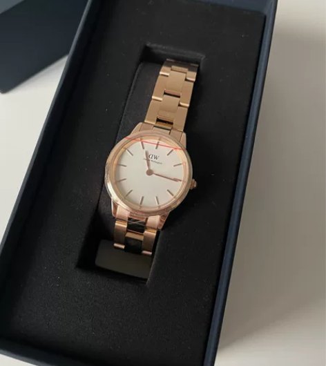 DW手表女 PETITE系列优雅流金表 丹...