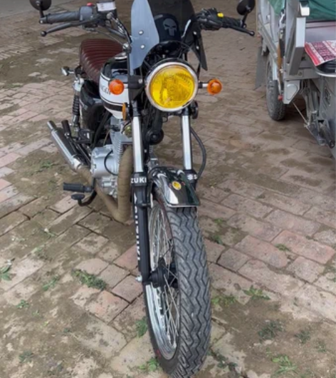 特别新的复古摩托车，17年的，轻骑游侠，公...