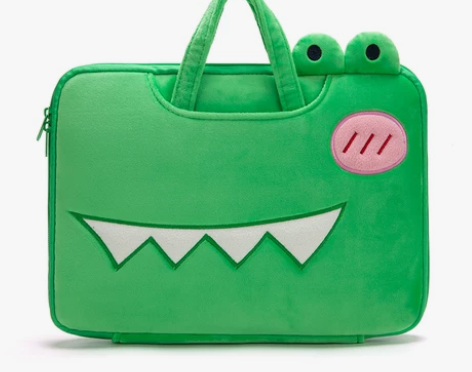 恐龙笔记本电脑包女手提包适用苹果pro16...