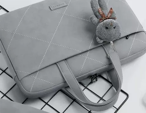 好看的手提电脑包女15.6寸适用苹果mac...