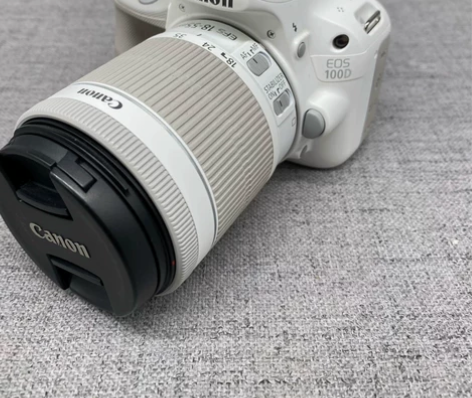 佳能100D+18-55stm黑色单反套机...