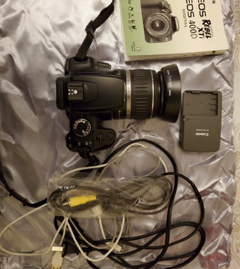 日本佳能EOSD400单反数码照相机(套机...