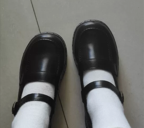 37码JK制服鞋Lolita鞋复古玛丽珍鞋...