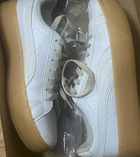 正品彪马 没穿过几次但是放太久了,淘宝酷动...