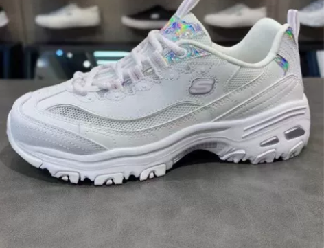 斯凯熊猫鞋老爹鞋女休闲运动鞋增高小白鞋跑步...