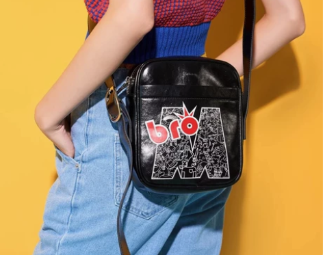 BROMEN BAGS 不莱玫包包女新款宽...