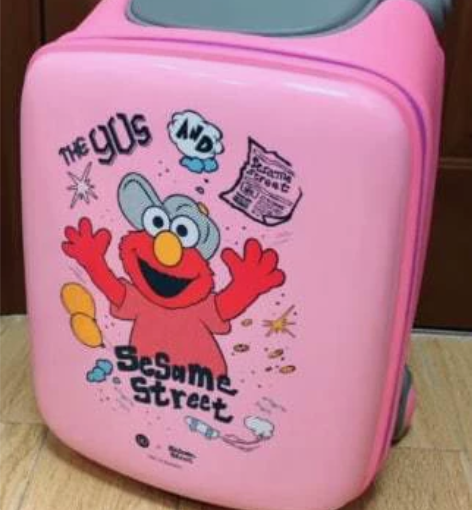 90分x芝麻街##儿童旅行箱##3D立体 母婴店不开了，处理...