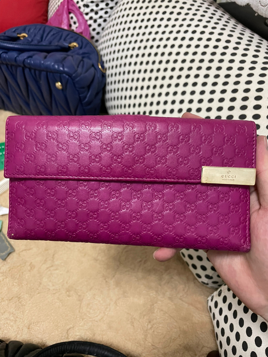 gucci女士钱包 很新 好价出