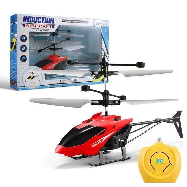 遥控直机升无人机控遥飞机耐摔直升机##am...