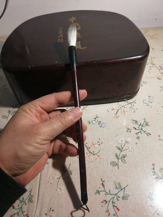 毛笔善琏湖笔加健大白云