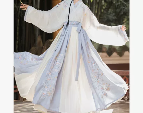 【出】秋款晋制汉服套装【慕秋】交领齐腰一片...