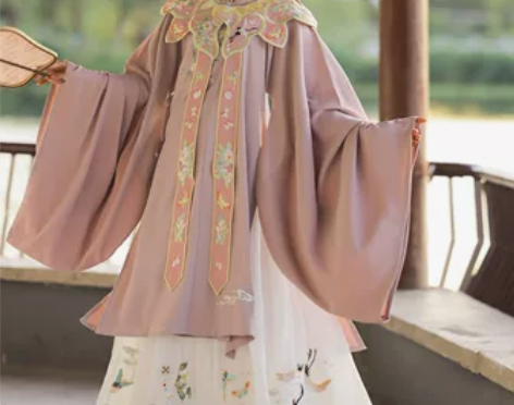 【狂欢价】玉术原创汉服女明制立领斜襟长衫齐...