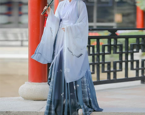 汉服女中国风正品原创晋制齐腰襦裙魏晋风古装...